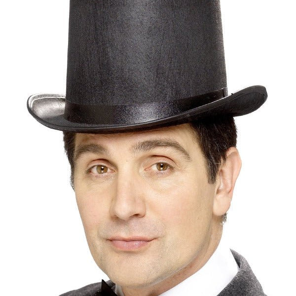 Stovepipe Topper Hat, Black - Adult Weekender