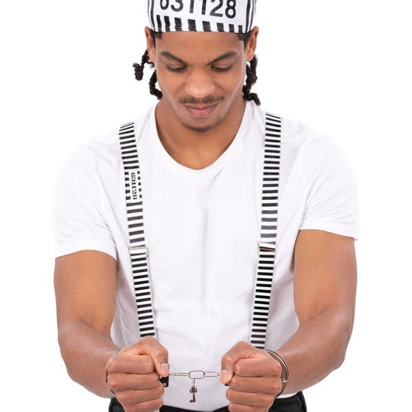 Striped Prisoner Kit - Adult Weekender