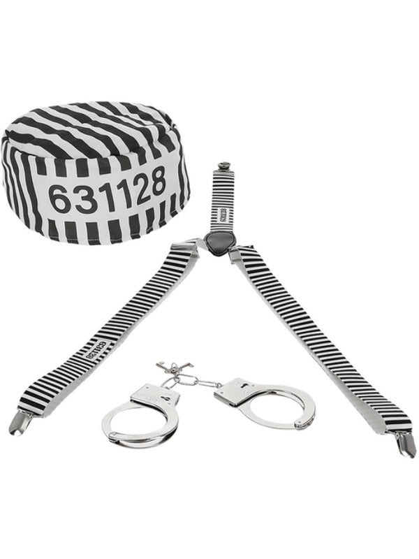 Striped Prisoner Kit - Adult Weekender