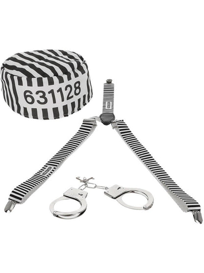 Striped Prisoner Kit - Adult Weekender
