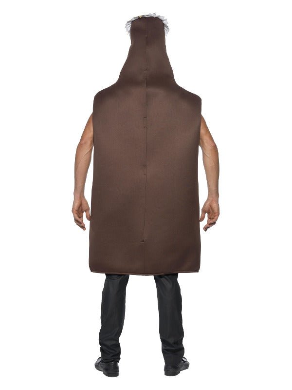 Studmeister Beer Bottle Costume, Brown - Adult Weekender