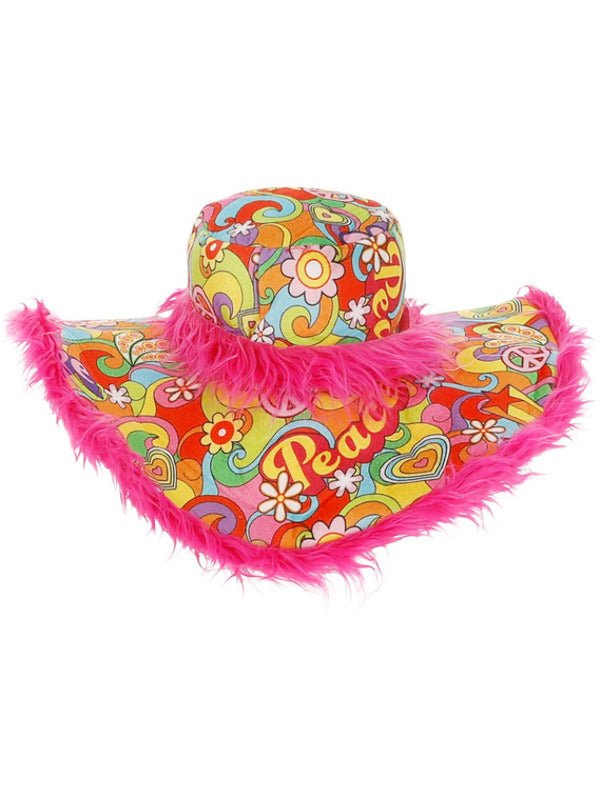Summer of Love Hippie Sun Hat - Adult Weekender