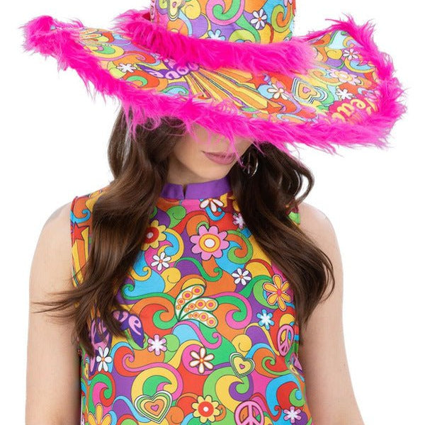 Summer of Love Hippie Sun Hat - Adult Weekender