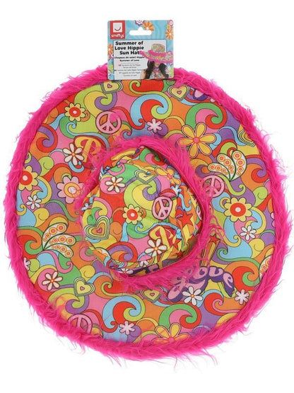 Summer of Love Hippie Sun Hat - Adult Weekender