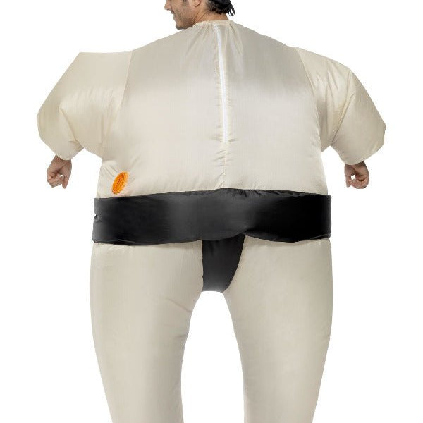 Sumo Wrestler Costume, White - Adult Weekender