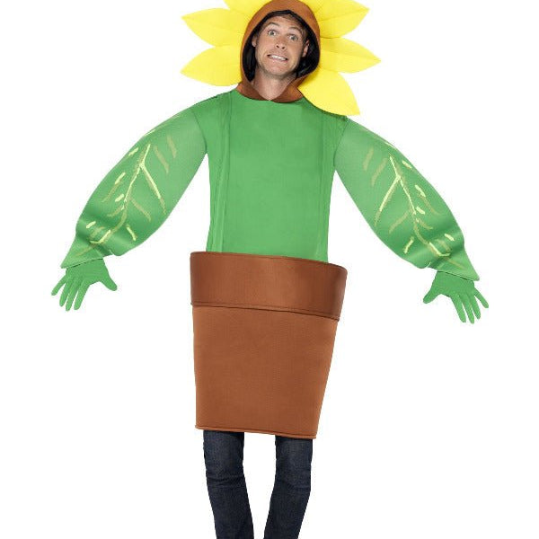 Sunflower Costume, with Top with Attached Hood - Adult Weekender
