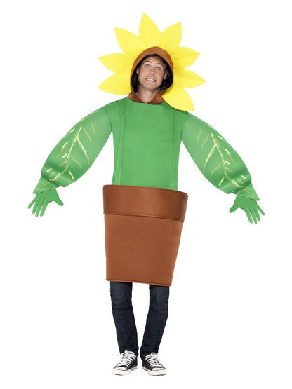 Sunflower Costume, with Top with Attached Hood - Adult Weekender