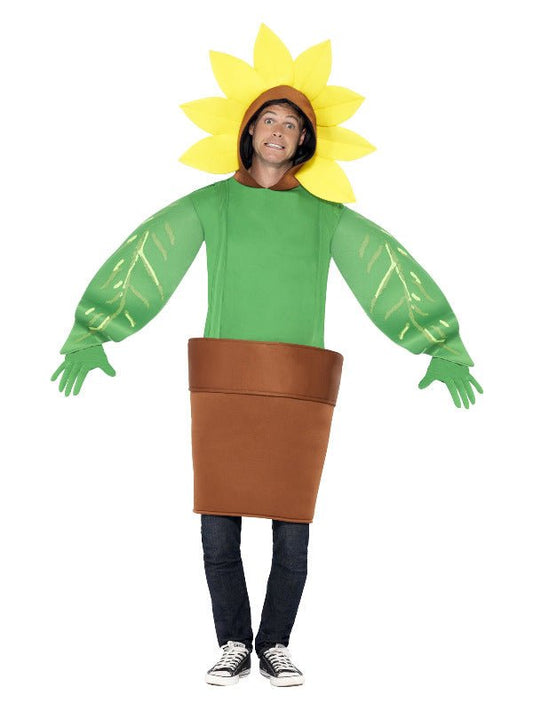 Sunflower Costume, with Top with Attached Hood - Adult Weekender