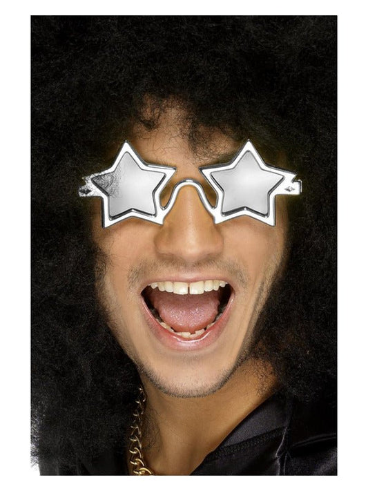 Superstar Shades, Silver - Adult Weekender