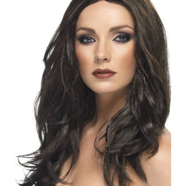 Superstar Wig, Dark Brown - Adult Weekender