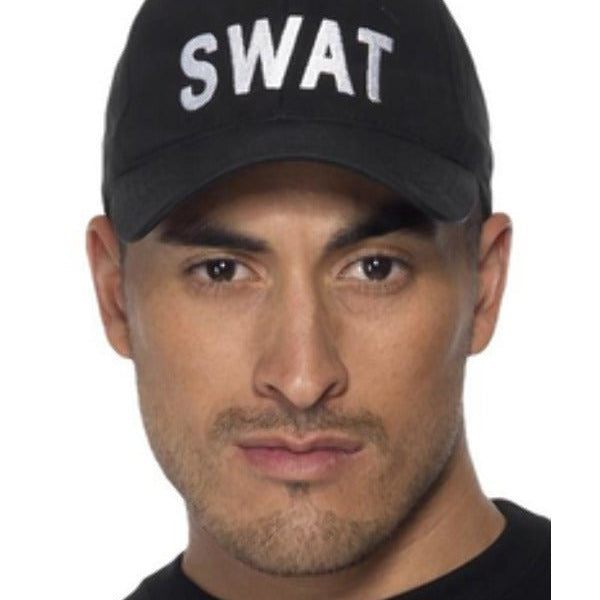 SWAT Baseball Cap, Black - Adult Weekender