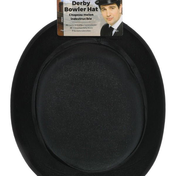 Tales of Old England Derby Bowler Hat, Black - Adult Weekender
