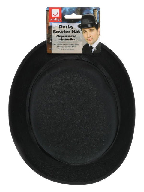 Tales of Old England Derby Bowler Hat, Black - Adult Weekender