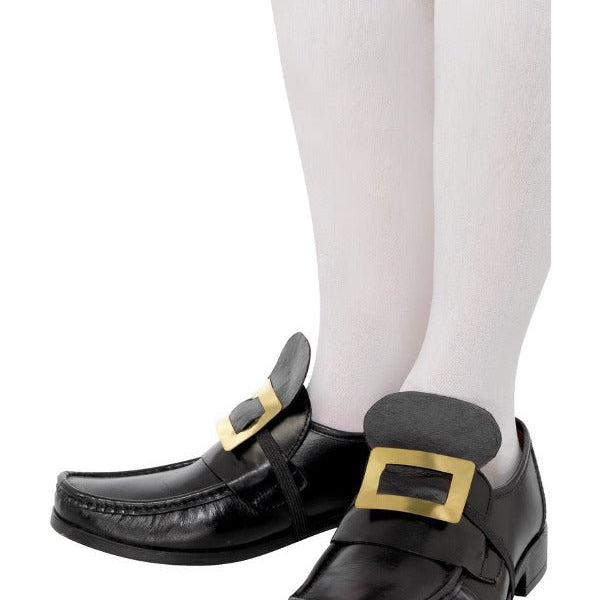 Tales of Old England Metal Shoe Buckle, Gold - Adult Weekender