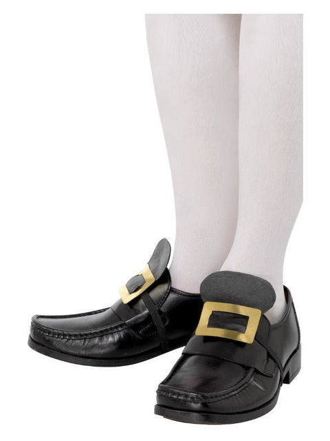 Tales of Old England Metal Shoe Buckle, Gold - Adult Weekender