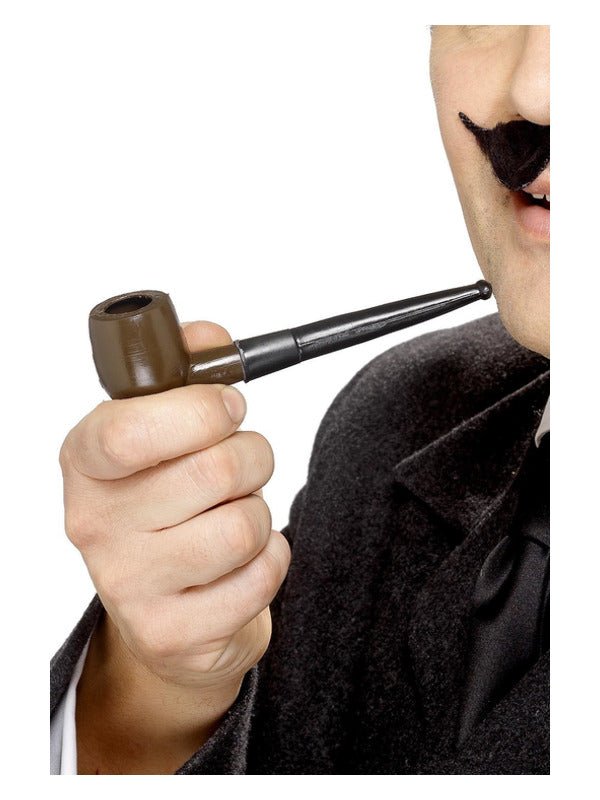 Tales of Old England Plastic Smoking Pipe, Brown - Adult Weekender