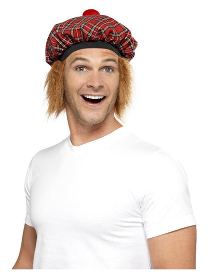 Tam - O - Shanter Tartan Hat, Red - Adult Weekender