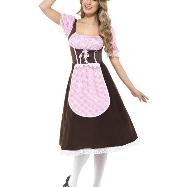 Tavern Girl Costume, Brown - Adult Weekender