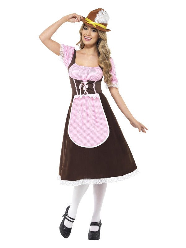 Tavern Girl Costume, Brown - Adult Weekender