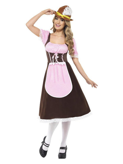 Tavern Girl Costume, Brown - Adult Weekender