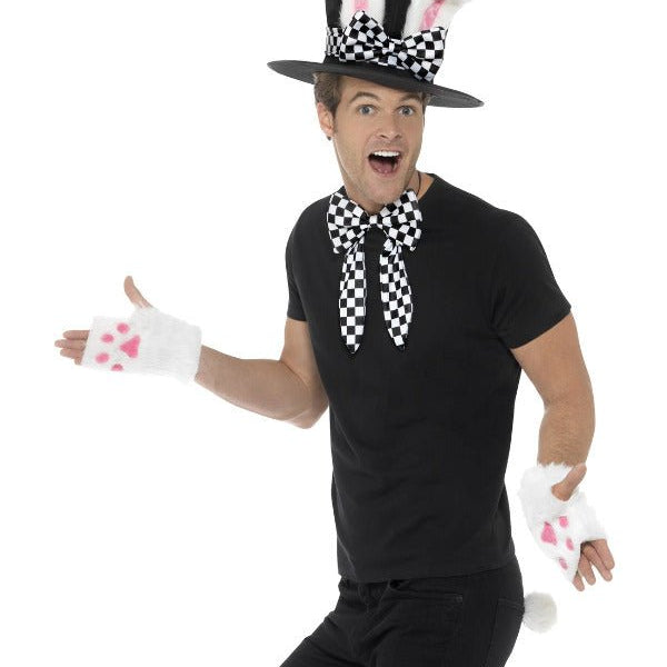 Tea Party March Hare Kit, Black & White - Adult Weekender