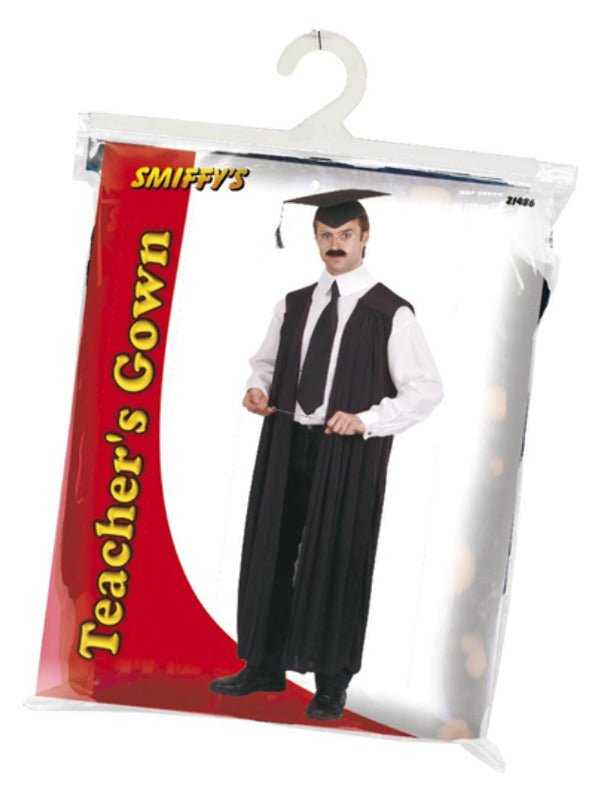Teachers Gown, Black - Adult Weekender