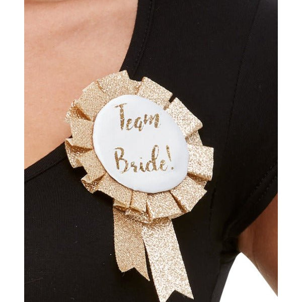 Team Bride Rosette, Rose Gold - Adult Weekender