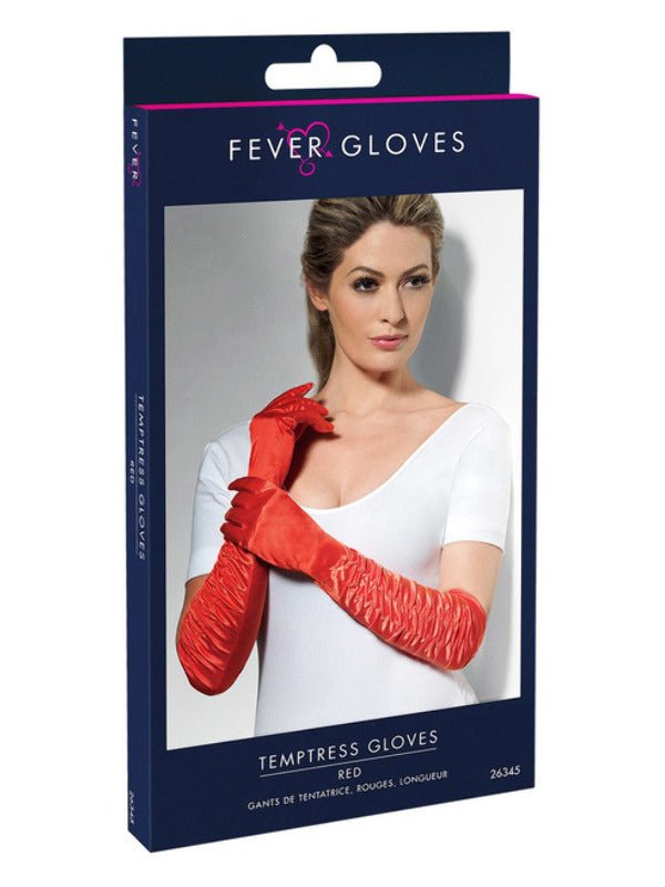 Temptress Gloves, Red - Adult Weekender