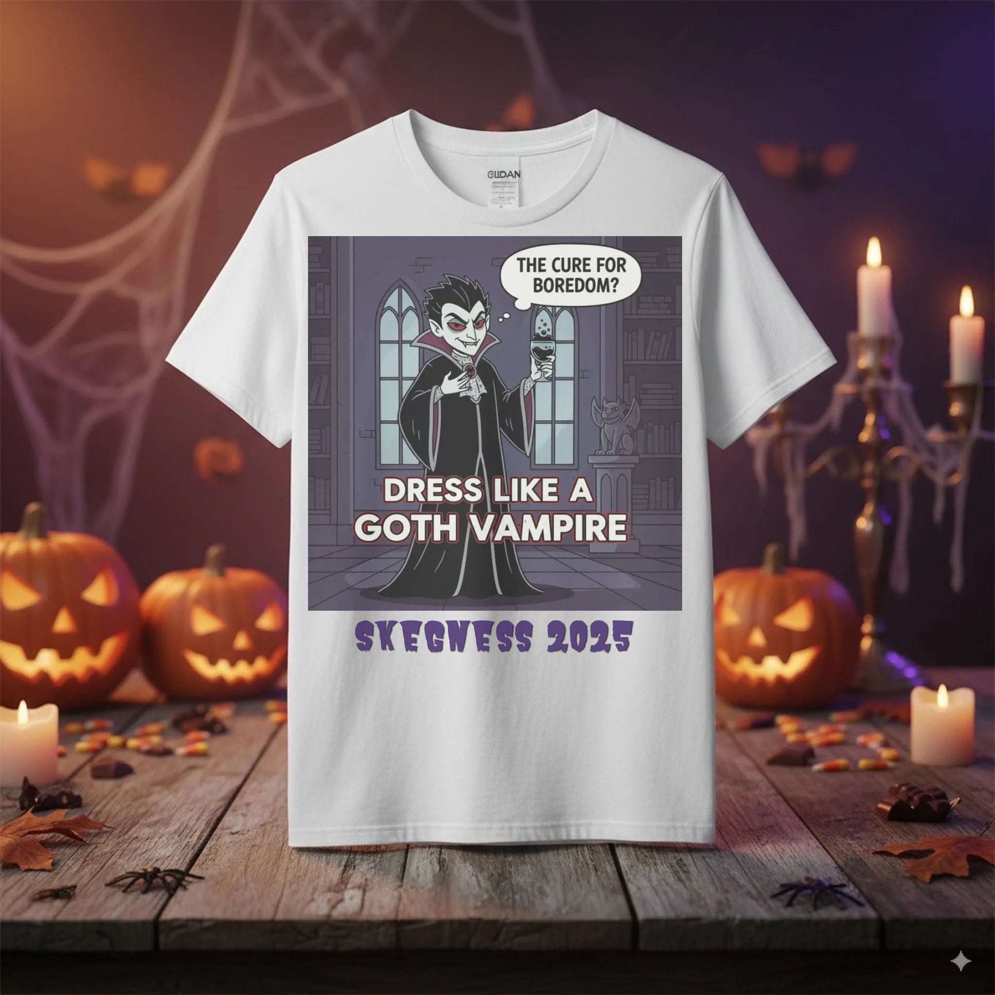 The cure for boredom - Adult Weekender Unisex Heavy T-Shirt - Stags, Hens, Birthdays Halloween - Adult Weekender