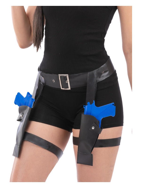 Thigh Holster Belt &amp; X2 Guns - Adult Weekender