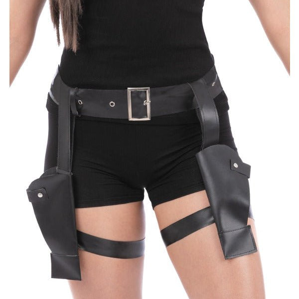 Thigh Holster Belt & X2 Guns - Adult Weekender