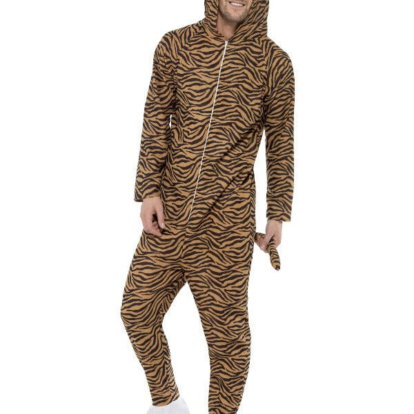 Tiger Costume, Brown - Adult Weekender