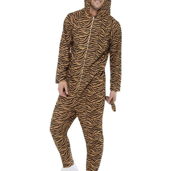 Tiger Costume, Brown - Adult Weekender