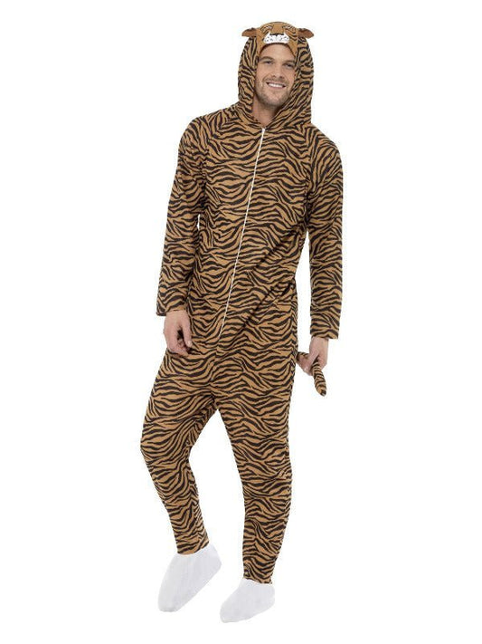Tiger Costume, Brown - Adult Weekender