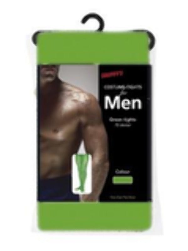 Tights Green Mens, Green - Adult Weekender