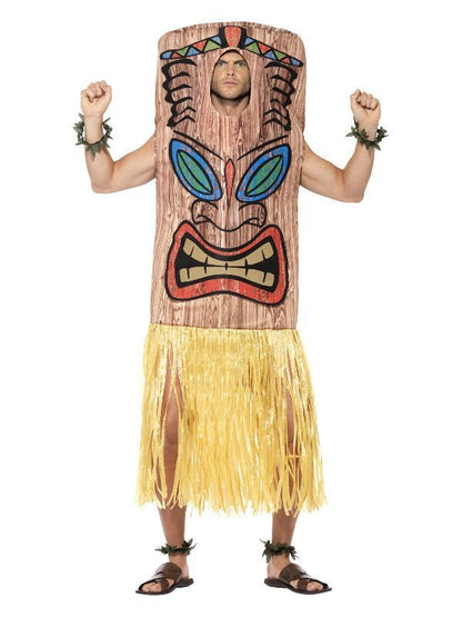 Tiki Totem Costume, Brown - Adult Weekender