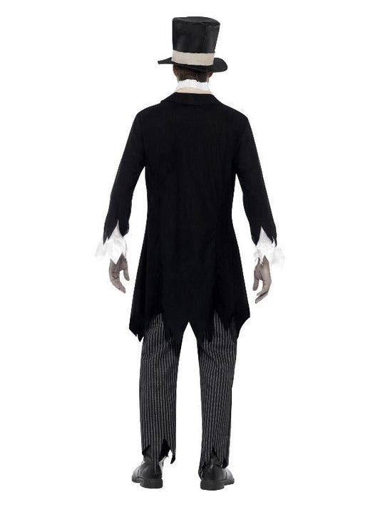 Till Death Do Us Part Zombie Groom Costume, Black - Adult Weekender