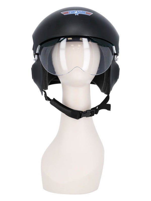 Top Gun Deluxe Helmet, Black - Adult Weekender