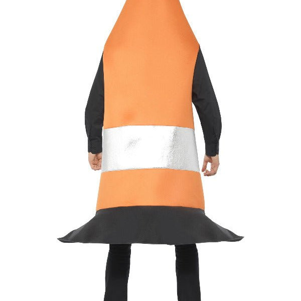 Traffic Cone Costume, Orange - Adult Weekender