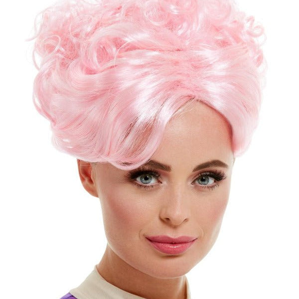 Trapeze Artist Wig, Pink - Adult Weekender