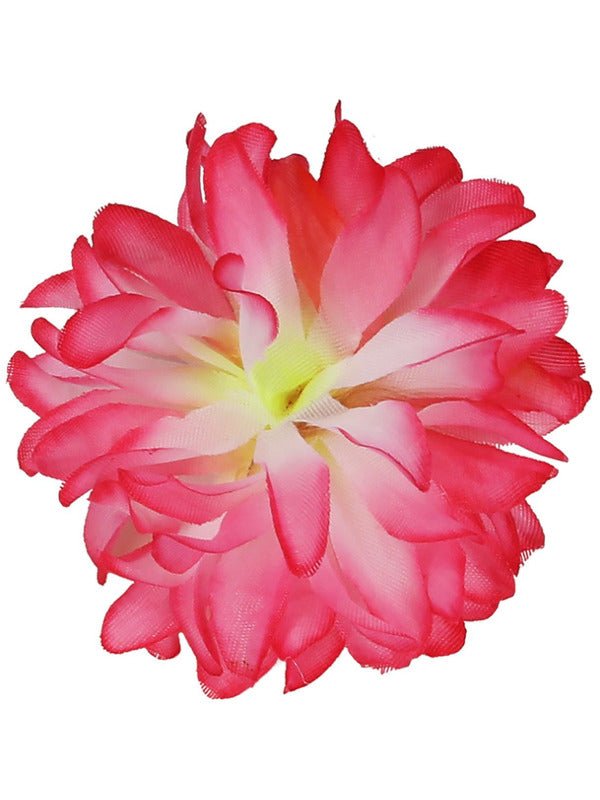Tropical Hawaiian Flower Hair Clip, Pink - Adult Weekender