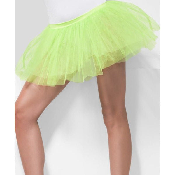 Tutu Underskirt, Neon Green - Adult Weekender