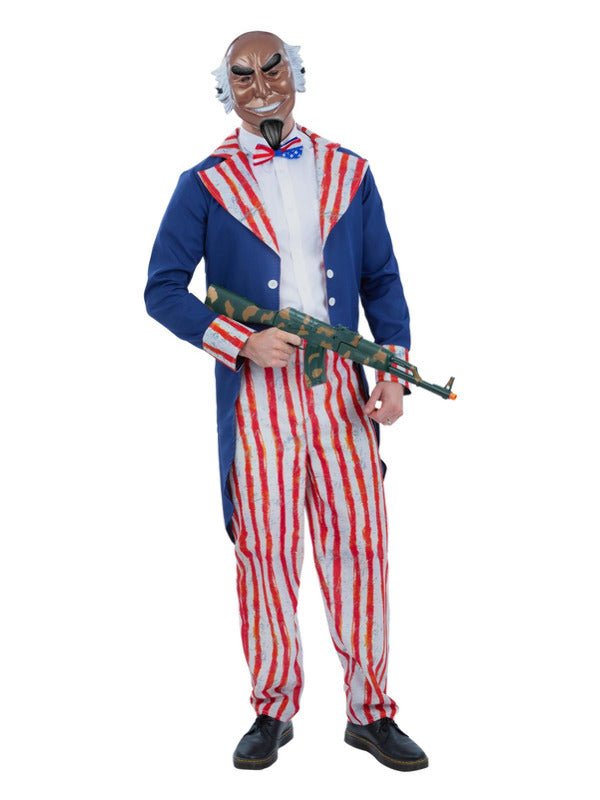 Uncle Sam Horror Patriot Costume - Adult Weekender