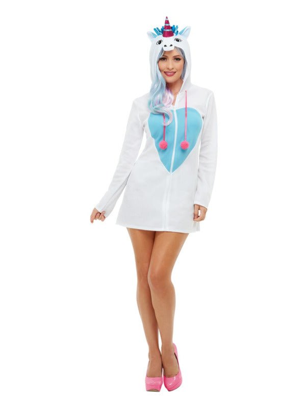 Unicorn Costume, White - Adult Weekender