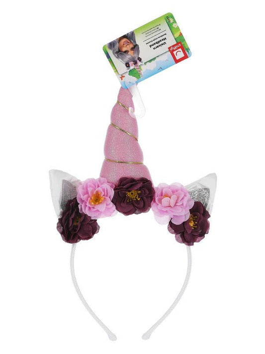 Unicorn Headband, Multi - Coloured - Adult Weekender