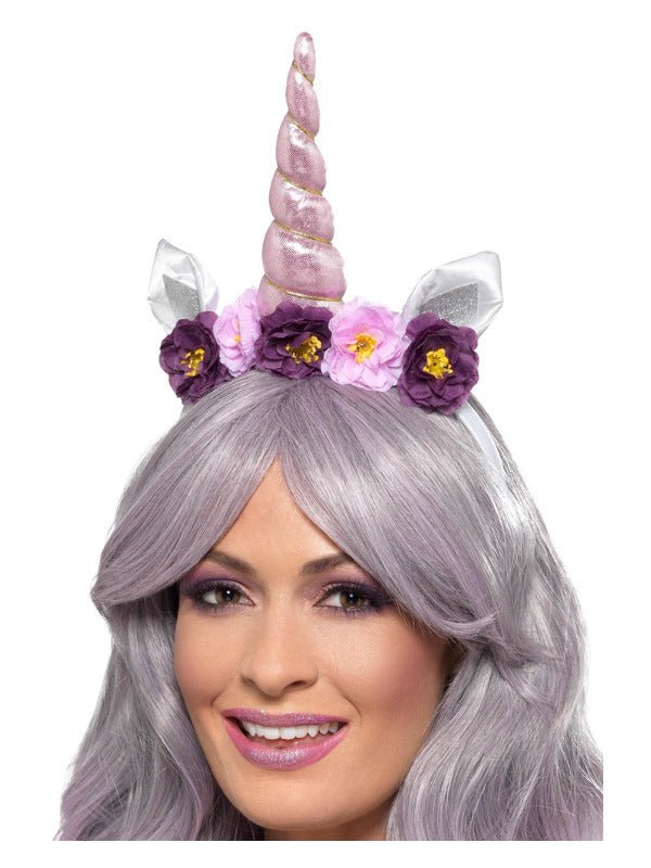 Unicorn Headband, Multi - Coloured - Adult Weekender