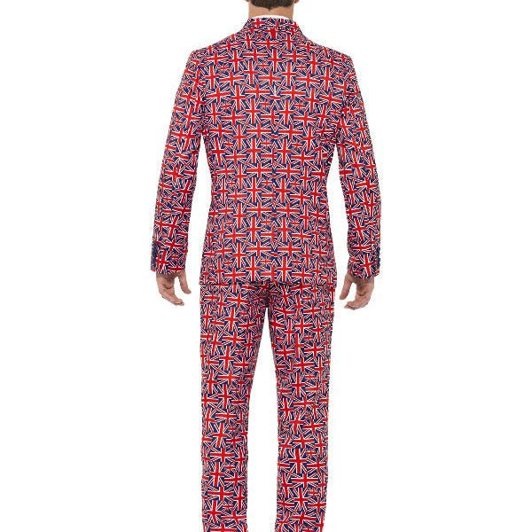 Union Jack Suit, Red - Adult Weekender