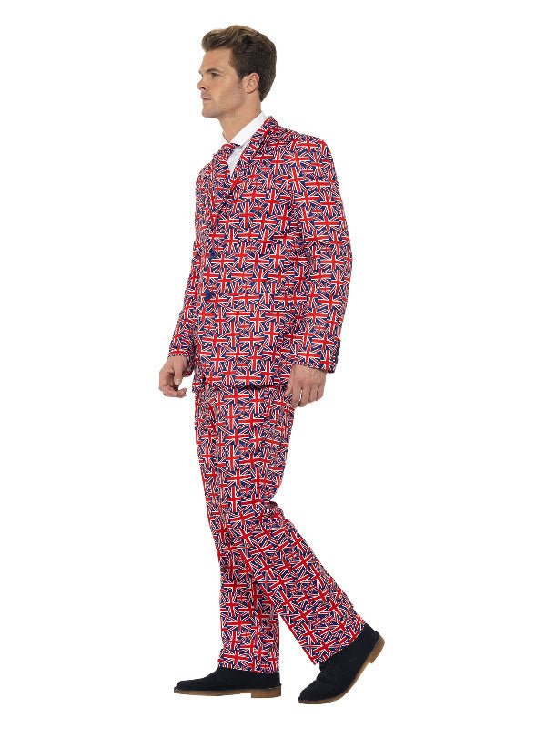 Union Jack Suit, Red - Adult Weekender