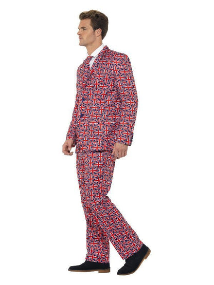 Union Jack Suit, Red - Adult Weekender