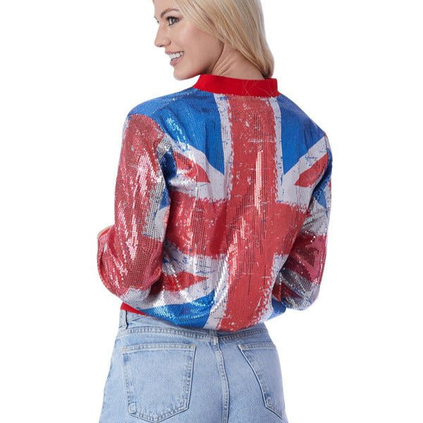 Union Sequin Bomber Jacket - Adult Weekender